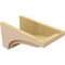 Ekena Millwork 9"W x 18"D x 9"H Wide Helena Rough Cedar Woodgrain TimberThane Corbel, Primed Tan CORUR09X18X09HELRCPR - alternate 2